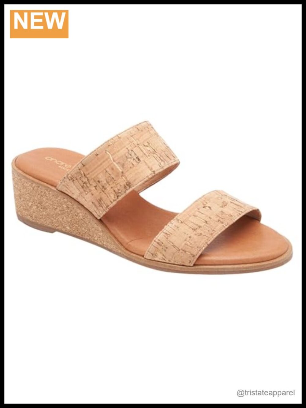 Handcrafted Leather Espadrille Slingback Wedge Sandals Cork Embellishment
